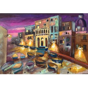 Magdalena Kurek, Evening in Monopoli-Italy