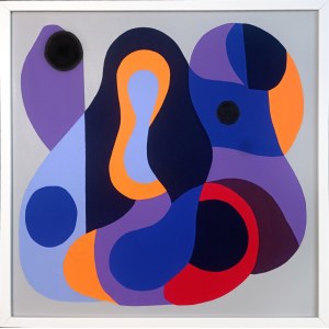 Three art, Square composition V