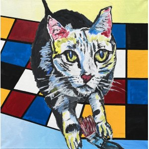Agnieszka Wronowska, Die Katze von Mondrian