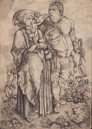 Albrecht Dürer (copia da) ( 1471-1528 ), The cook and his wife