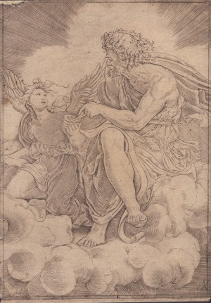 Agostino Veneziano (Agostino dei Musi) ( ca. 1490-ca. 1536 ), St. Matthew
