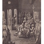 Hieronymus Wierix ( 1553-1619 ), Christ mocked