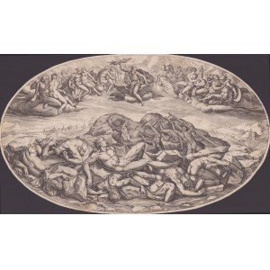 Matthias Greuter (attribuito a) ( ca. 1564-1638 ), Fall of the Giants