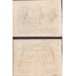Giacomo Lauro ( 1560-1645 ), THERMAE CONSTANTINI IMPERATORIS | THERMAE AGRIPAE