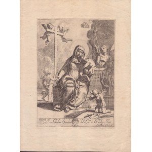 Elisabetta Sirani ( Bologna 1638-1665 ), Our Lady of Sorrows, 1657