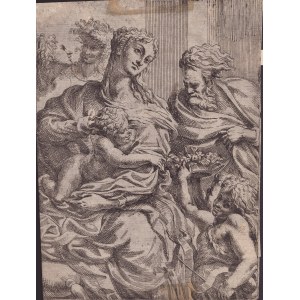 Girolamo Francesco Maria Mazzola detto il Parmigianino (after) ( Parma 1503-Casalmaggiore 1640 )