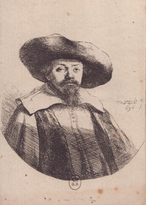 Rembrandt van Rijn ( 1606-1669 ), Samuel Manasseh Ben Israel