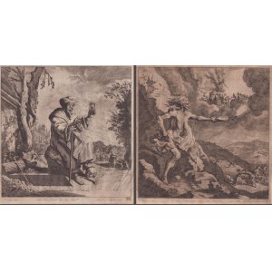 Melchior Küsel ( 1626-1683 ), Vanitas. Dva lepty