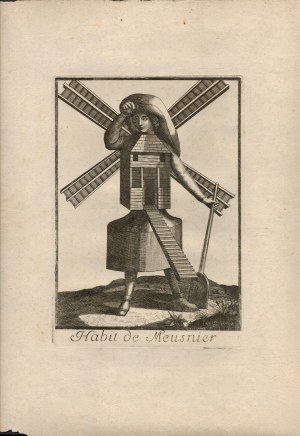 Nicolas de Larmessin II (copia da) ( 1645 ca.-1725 ), Habitat de Meusnier