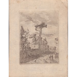 Paolo Anesi ( 1697-1773 ), View of Rome