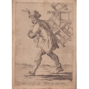 Giuseppe Maria Mitelli ( 1634-1718 ), Chair salesman, 1660