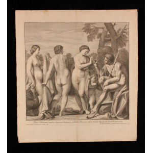 Giovanni Girolamo Frezza (1659-1748), Sąd Parysa, 1704 r.