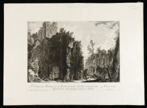 Giovanni Battista Piranesi ( Mogliano Veneto 1720-Venezia 1778 ), Reliquiae Domus, et Balnearum Sallustianarum