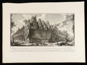 Giovanni Battista Piranesi ( Mogliano Veneto 1720-Venezia 1778 ), Reliquiae substructionum Busti Caesaris Augusti...