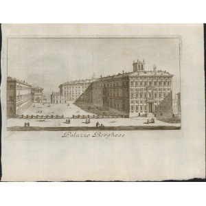 Giovanni Battista Piranesi (attribuito a) ( Mogliano Veneto 1720-Venezia 1778 ), Palazzo Borghese