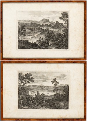 Joseph Anton Koch ( 1768-1839 ), Castel Madama | Acqua Cetosa