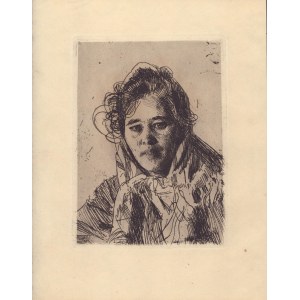 Anders Zorn ( 1860-1920 ), Anna, girl from Mora (Portrait of Anna Kråkbergs)
