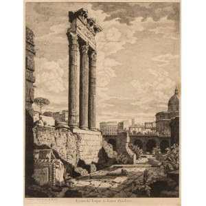 Laurenzio Laurenzi ( 1878-1946 ), Avanzi del tempio di Venere genitrice, 1912?