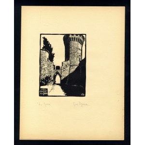 Giuseppe Ugoni ( 1881-1944 ), The Fortress (of Brisighella), 1923