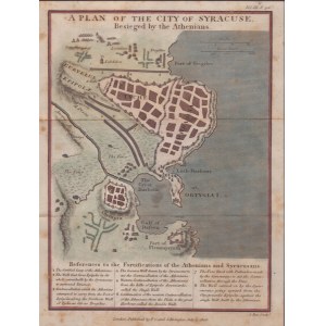 Syracuse door d'Atheners belegered, 1750 ca...