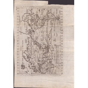 General map of the terrestrial globe, 1761