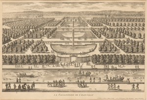 Gabriel Perelle ( 1600-1677 ), Lot of two engravings from Vues des plus belles maisons de France