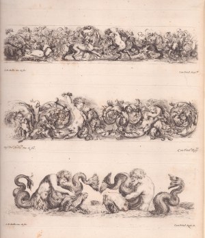 Stefano della Bella ( 1610-1664 ), Lot of 13 etchings