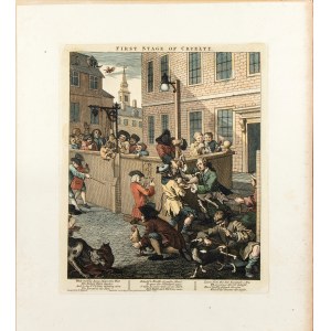 William Hogarth ( 1697-1764 ), First Stage of Cruelty