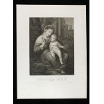 Lot of 3 engravings after Correggio, Raphael and Titian