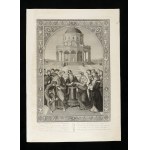Lot of 3 engravings after Correggio, Raphael and Titian
