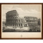 Domenico Amici ( 1808-1877 ca. ), Anfiteatro Flavio o Colosseo