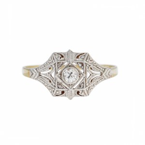 Ring, 1920er-1930er Jahre, Art déco
