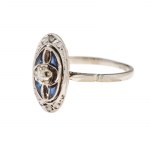 Anello, Francia, anni '20-'30, art déco