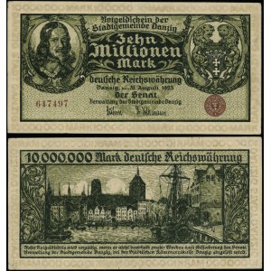 Polsko, 10 milionů marek, 31.08.1923