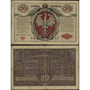 Polen, 20 polnische Mark, 9.12.1916