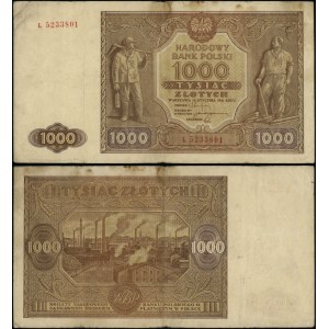 Poland, 1,000 zloty, 15.01.1946
