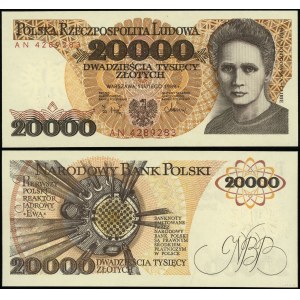 Poland, 20,000 zloty, 1.02.1989