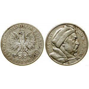 Poland, 10 zloty, 1933, Warsaw