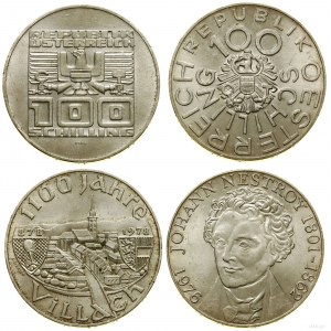 Rakúsko, 2 x 100 šilingov, Viedeň