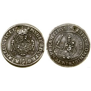 Allemagne, 1/6e du thaler vicaire, 1657, Munich
