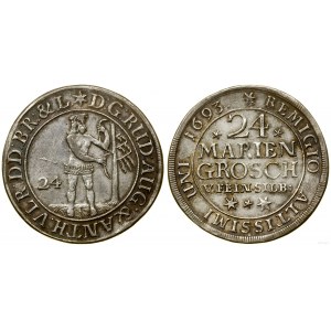 Niemcy, 24 mariengrosze, 1693, Zellerfeld