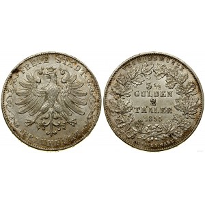 Niemcy, 2 talary = 3 1/2 guldena, 1855