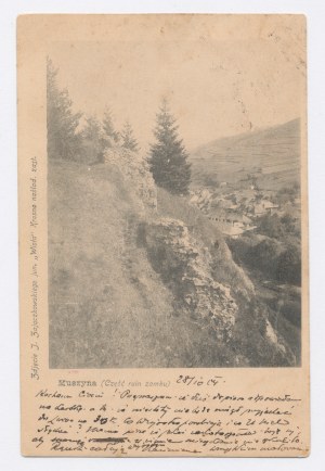 Muszyna - Część ruin zamku 1904 (136)