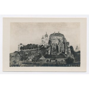 Ostróg - Blick auf den Burgberg (1243)