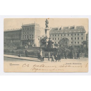 Warszawa - Pomnik Mickiewicza (615)