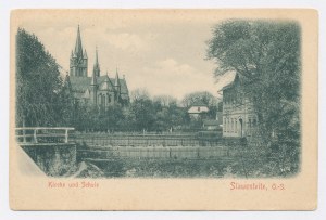 Slawiecice - Kirche und Schule (271)