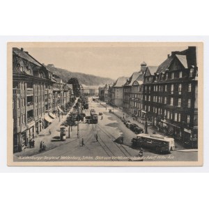 Wałbrzych - Widok z Vierhauserplatz na Aue Adolfa Hitlera (297)