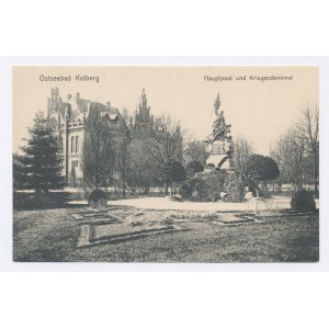 Kolobrzeg - Bureau de poste et monument aux morts (809)