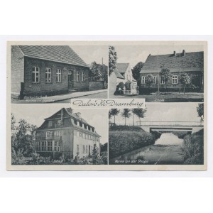 Dalewo - Szkoła i most (824)