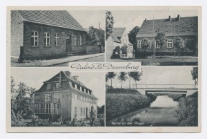 Dalewo - School and bridge (824)
